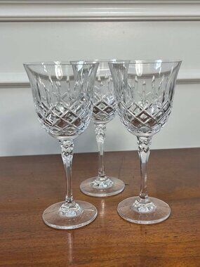 Towle King Richard lead crystal wine glasses